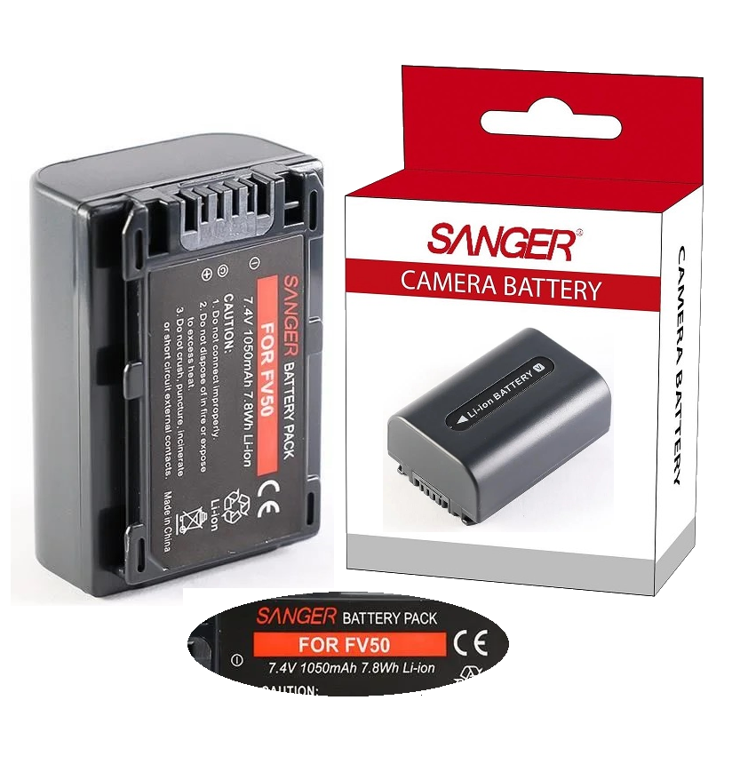 Sony DCR-HC35E DCR-HC36 DCR-HC36E DCR-HC37 DCR-HC37E FV50 Batarya
