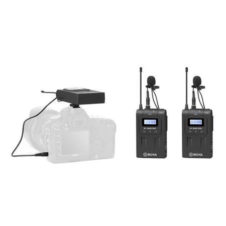 Boya BY-WM8 Pro Kit-2 Kablosuz Yaka Mikrofonu