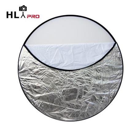 HLYPRO 80Cm Gümüş Renkli Reflektör, 5 In 1 Reflektör