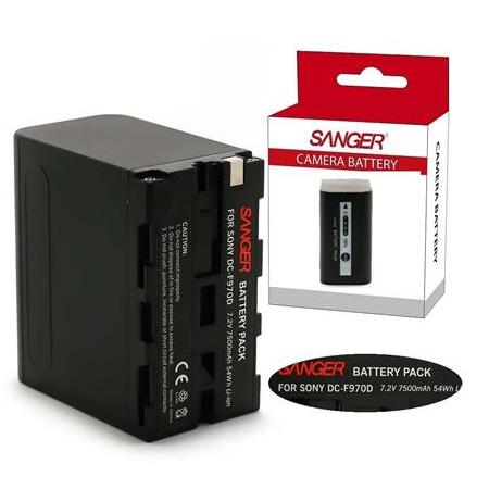 SANGER NP-F970 6 Led Kamera Led, Işık Bataryası