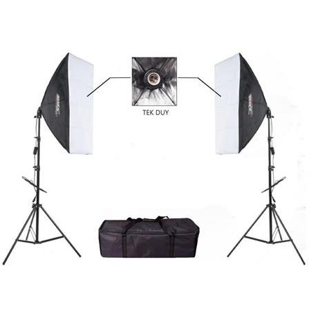 PDX 50x70 cm İkili Softbox Seti