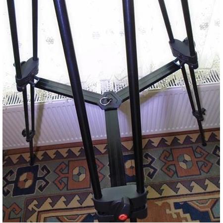 Panasonic MDH2 Kamera Tripodu, Jie Yang JY508B Kamera Ayağı, Tripod