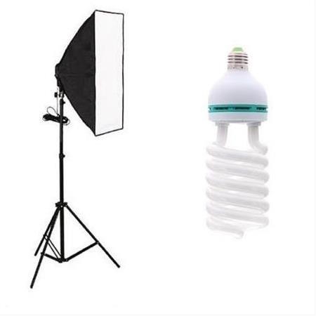 75w Youtuber Videoları İçin Hlypro 50x70 Softbox Seti