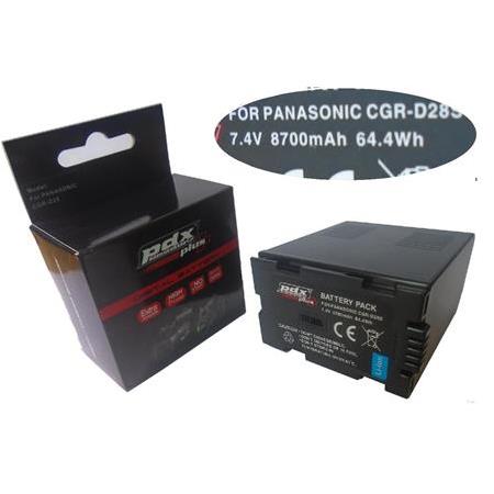8700mAh, Panasonic VBD29 Muadili Batarya Lion Batarya