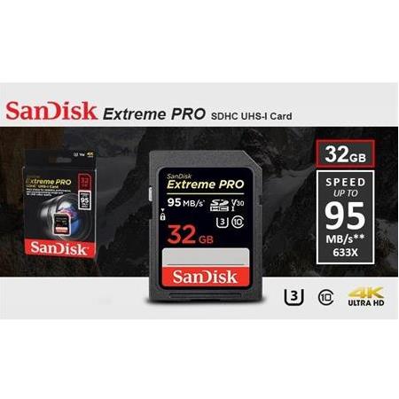 Sandisk 32 Gb 95mbs Sony Mc2000 İçin Hafıza Kartı