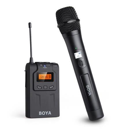 BOYA WHM8 Kablosuz El Mikrofonu, Dinamik Mikrofon